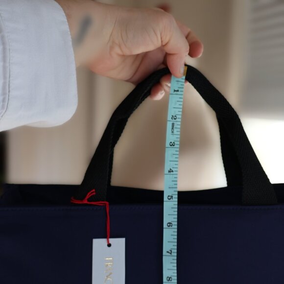 Frances Valentine The Kate Bag Womens Navy Nylon NWT Closet Staple Classic - Picture 11 of 12